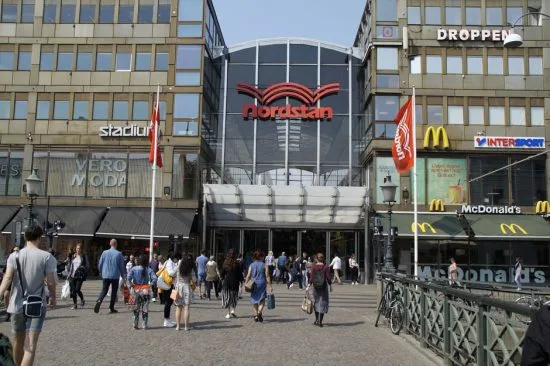 Skjutdramat skedde alldeles intill köpcentrat Nordstan i centrala Göteborg. Bild: nordstan.se