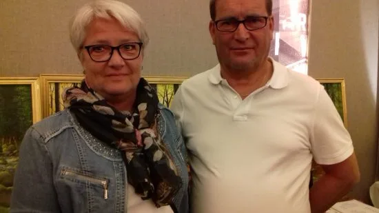 Birgit och Håkan Oxenlöv från Hillerstorp i Småland var också på mässan.