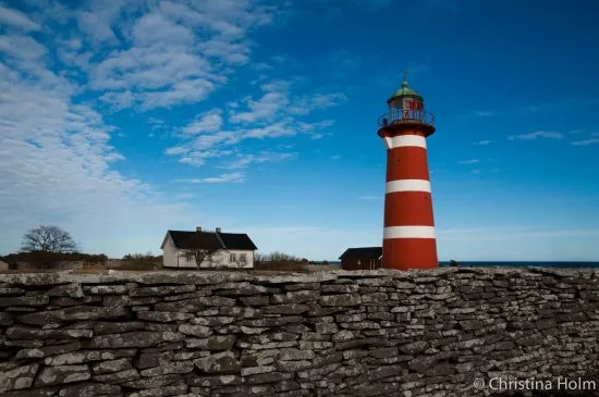 Närs fyr på Gotland Foto: Wikipedia.se