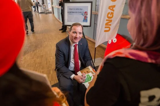 Statsminister Stefan Löfven Pressbild: Socialdemokraterna