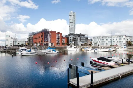 En annan av Malmös vackra kanalbilder Foto: malmo.se