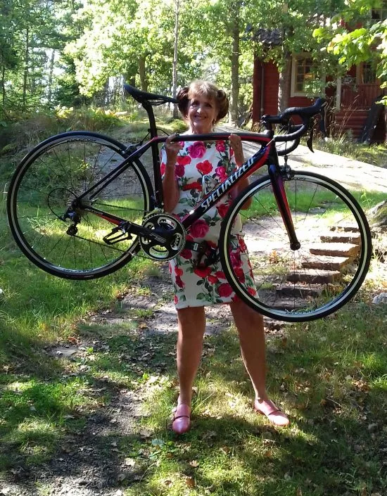 ny cykel, selfies, rådjur m m 020