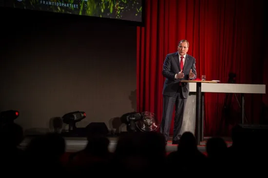 Stefan Löfven vid socialdemokraternas kommunkongress i Örebro Foto: Flickr Socialdemokraterna