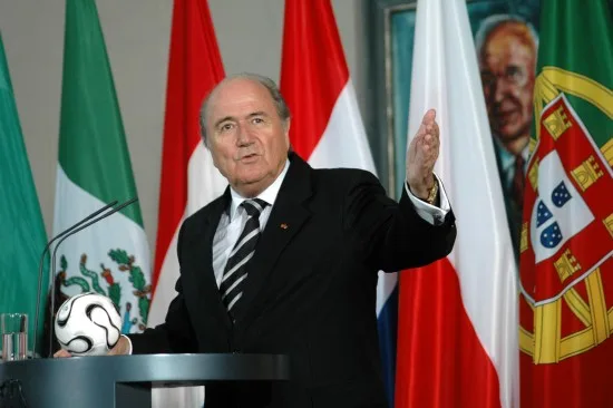 Sepp Blatter, sparkad chef för FIFA Copyright: Markwaters/Dreamstime.com