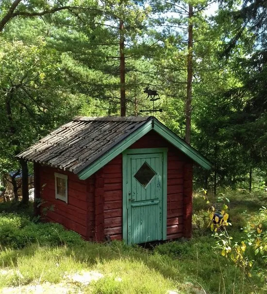 Stugan på bilden har inget med den mördade mannen i Svenljunga att göra. Foto: Elisabet Höglund