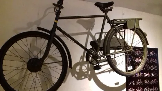 En herrcykel utan större komfort