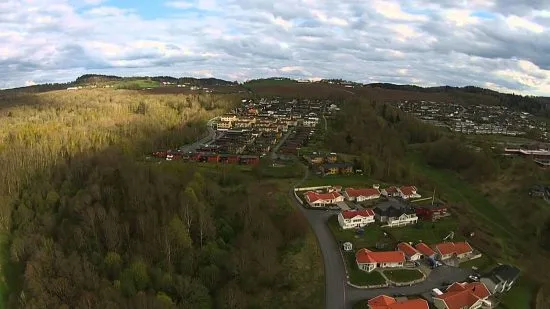 Bild över det vackra Kaxholmen. Bild: youtube.com