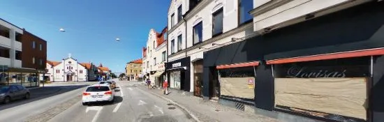 Flera fall av misshandel har inträffat här på Linnégatan i Malmö i september. Foto: hitta.se