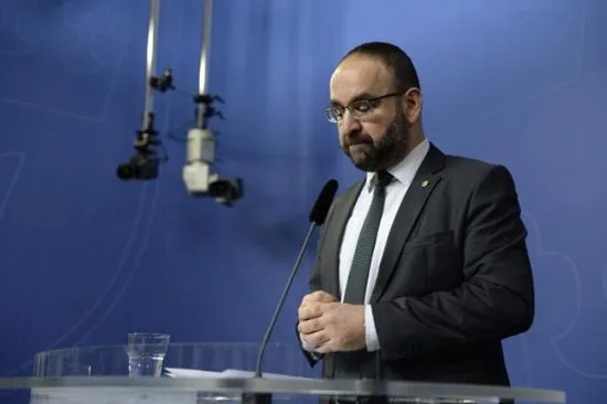 Mehmet Kaplan får avsked Foto: Regeringskansliet