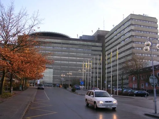 ... men avled här på Universitetssjukhuset i Lund Foto: commons.wikimedia.org