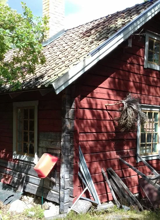Huset på bilden har inget men den mördade mannen att göra. Foto: Elisabet Höglund