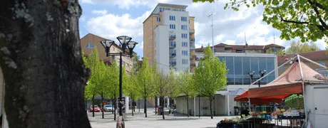 Ett mordförsök skadad om området Rissne i Sundbyberg Bild: sundbyberg.se