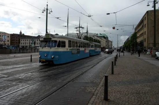 En 20-årig man blev svårt misshandlad vid spårvagnshållplatsen Brunnsparken i Göteborg. Bild: postvagnen.com