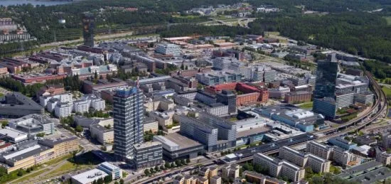 Kista norr om Stockholm Foto: smartsthlm.stockholm.se