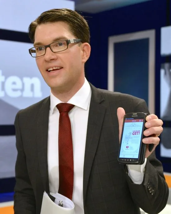 Jimmie Åkesson (SD) foto: wikimedia.commons