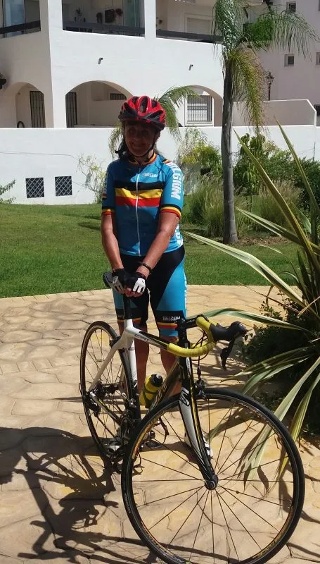Men idag blir det i den belgiska landslagsdräkten som jag kommer att träna. Foto: Bo Karlsson