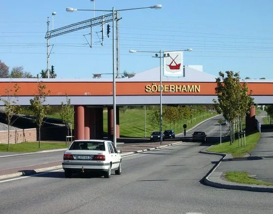 Infarten till Söderhamn Foto: Söderhamn.se