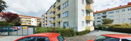 En man hittas misshandlad här på Kiviksgatan i Malmö natten till tisdag. Bild: hitta.se