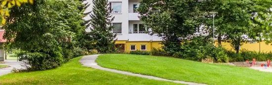 Här i stadsdelen Årby i Eskilstuna ägde en skottlossning rum för bara några dagar sedan. Foto: polisen.se