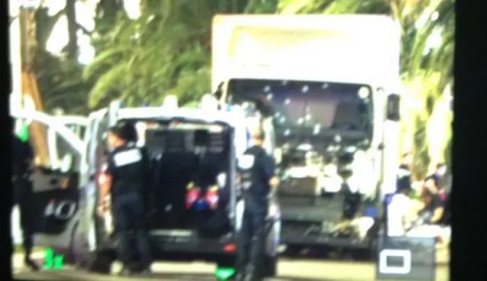 Terrorlastbilen i Nice Copyright: Jihad Watch