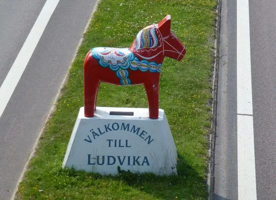 Välkommen till Ludvika Foto: Commons.Wikipedia.org