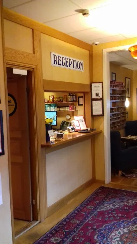 ... och reception