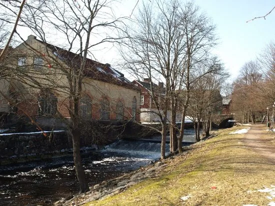 Här på Hantverksgatan i Filipstad blev en man i 20-årsåldern utsatt för ett mordförsök av två maskerade män. Bild: mapio.net