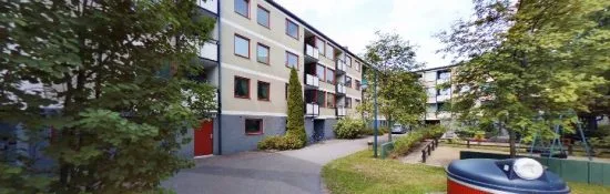 En 30-årig man överfölls och misshandlades här på Munkhagsgatan i Linköping den 22 september. Foto: hitta.se